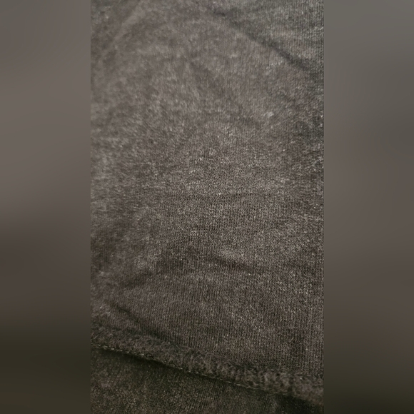 RECYCLED THREADS Sporty Wellness Club Sweatshirt/shorts Set. Charcoal.XS NWT - Picture 9 of 15